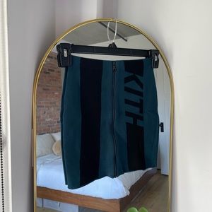 Kith Kira Full-zip Skirt Night Sea US XS